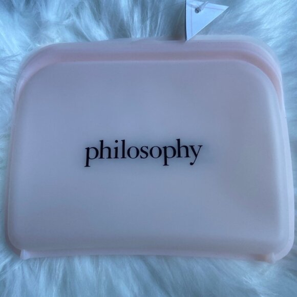 Philosophy Beauty Rubber Makeup Cosmetics Bag - Picture 1 of 3